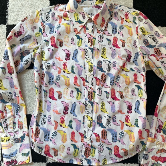 Luella cowboy boot button down shirt - Picture 2 of 6